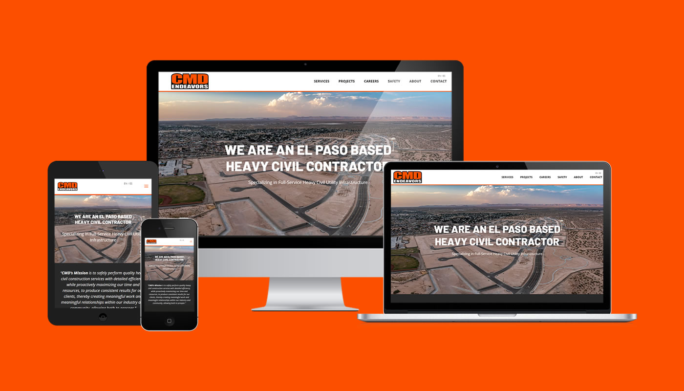 Homepage of CMD Endeavors