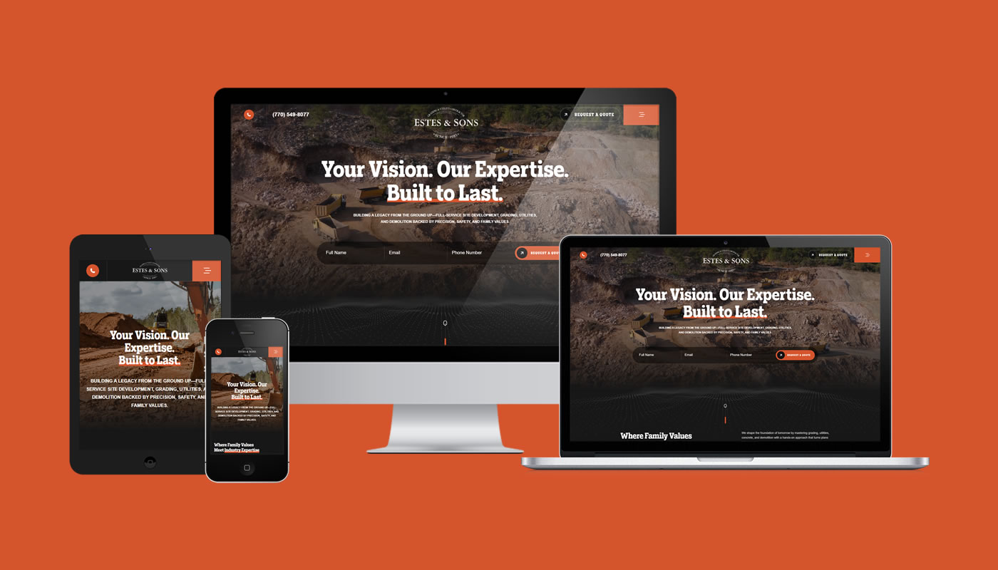 Homepage of Estes & Sons