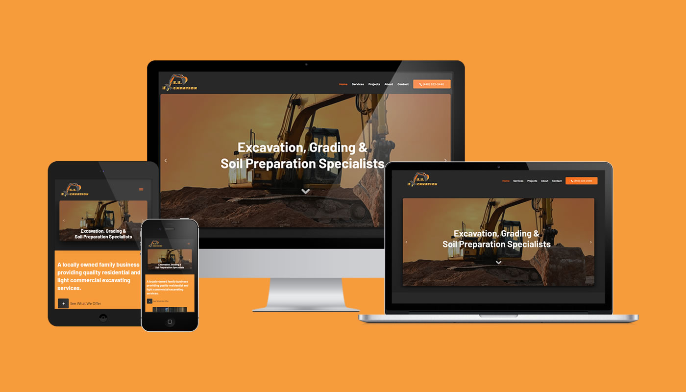 Homepage of SS Excavation